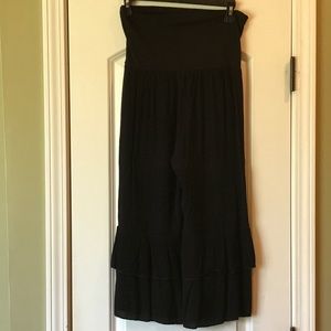 Wide leg Capris pants